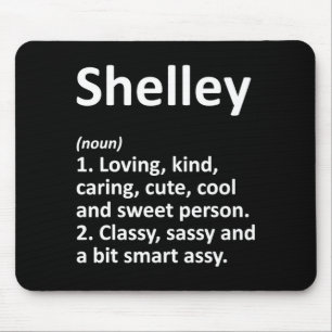 Shelley Definition D Funny Birthday  Mouse Pad