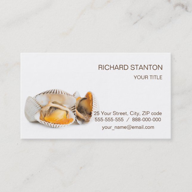 Shellfish Business Card (Front)