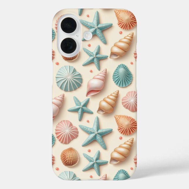 Shells Abundance Case-Mate iPhone Case (Back)