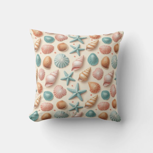 Shells Abundance Cushion (Front)