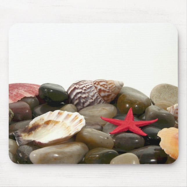 Shells and Star Mouse Pad (Front)