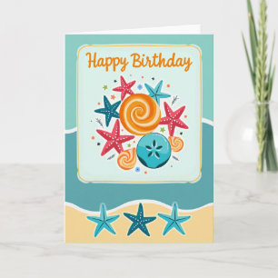 Shells Birthday Card