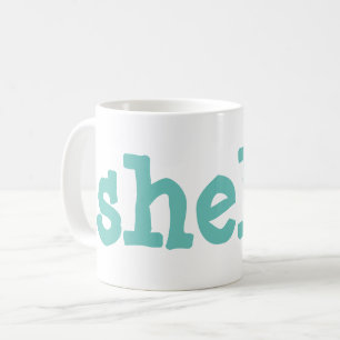 shells coffee mug