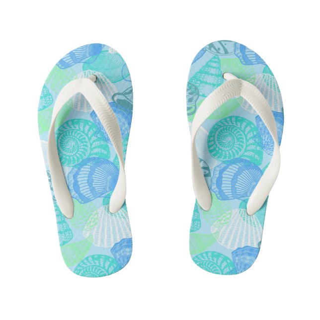 Shells Kids Flip Flops (Footbed)
