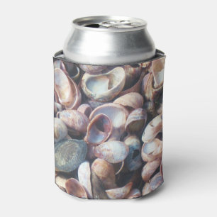 Shells On The Beach Can Cooler