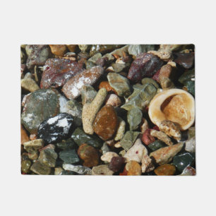 Shells, Rocks and Coral Doormat