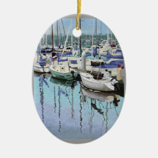 Shelter Island Ceramic Tree Decoration