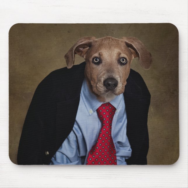 Shelter Pets Project - Mr. Burns Mouse Pad (Front)