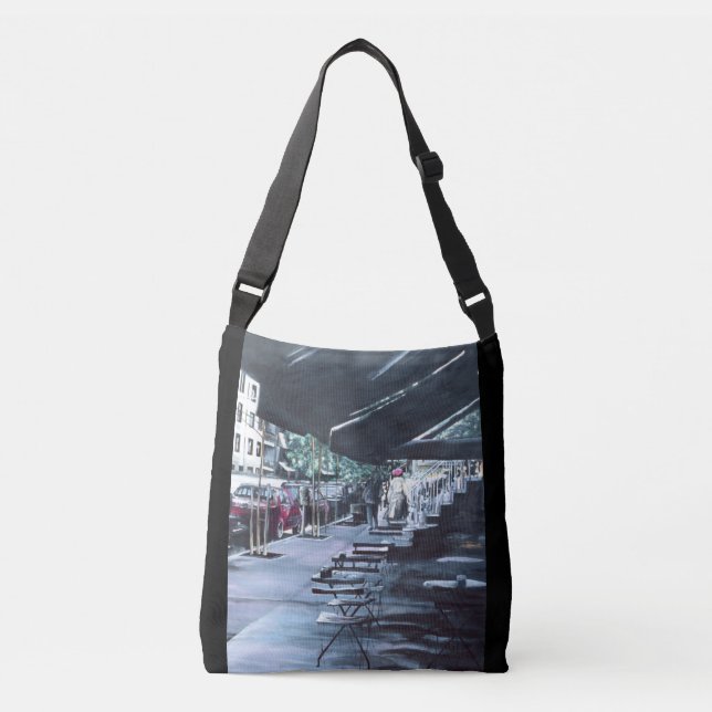 Sheltered by Mid Morning Sun Crossbody Bag (Front)