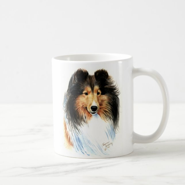 Sheltie Coffee Mug (Right)