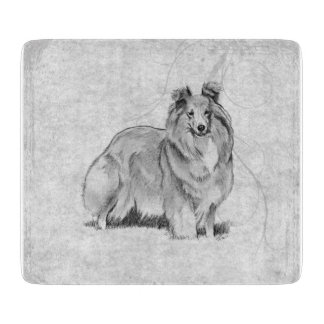 Sheltie Cutting Board