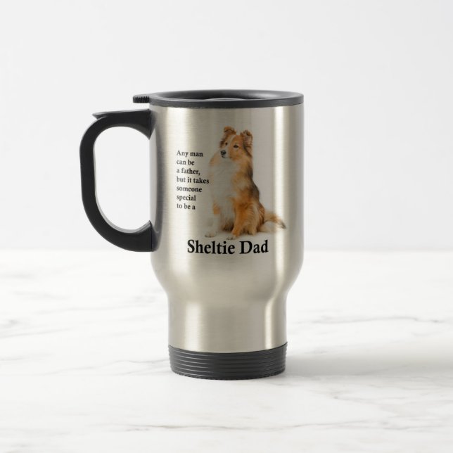Sheltie Dad Mug (Left)