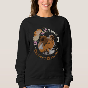 Sheltie Dog Shetland Sheepdog Gift Idea Sweatshirt