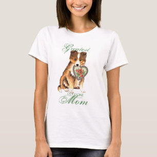 Sheltie Heart Mum T-Shirt