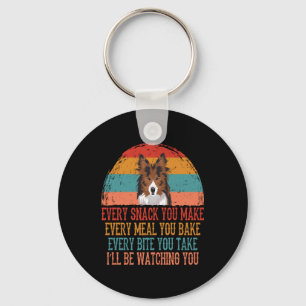 Sheltie Key Ring
