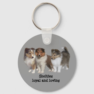 Sheltie Keychain