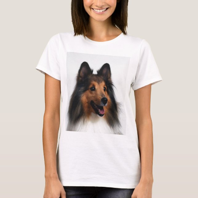 Sheltie Ladies Shirt (Front)