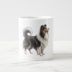 Sheltie Large Coffee Mug