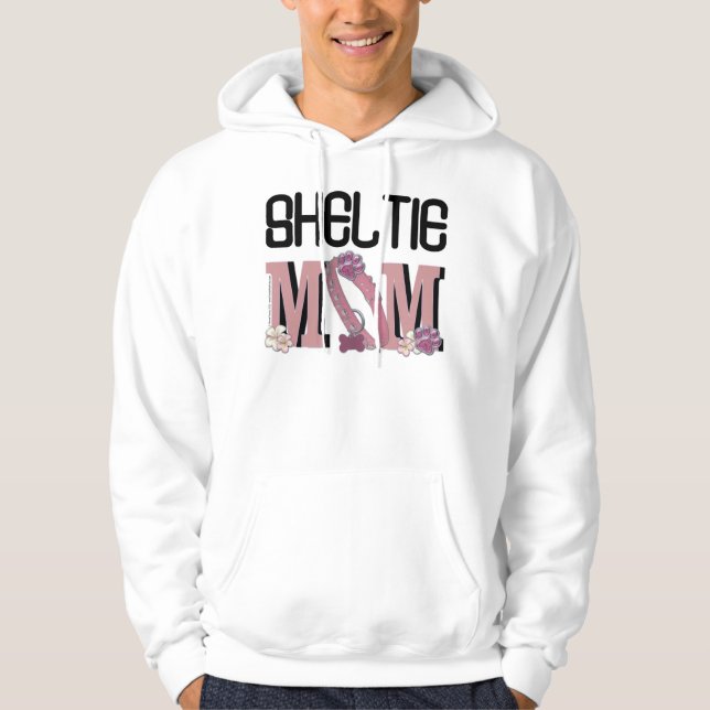 Sheltie MOM Hoodie (Front)