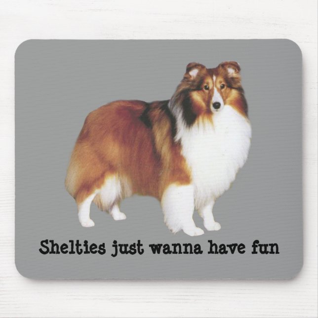 Sheltie Mousepad (Front)