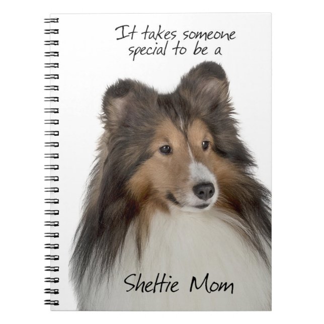 Sheltie Mum Notebook (Front)