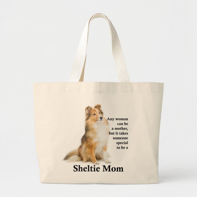 Sheltie Mum Tote (Front)