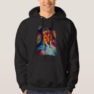 Sheltie Shetland Sheepdog for a Sheltie Mom Hoodie