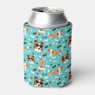 Sheltie Shetland Sheepdog Mini Collie Can Cooler