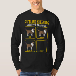 Sheltie shetland sheepdog traning guide Sheltie Mo T-Shirt