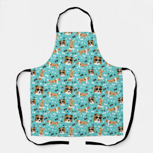 Shelties Shetland Sheepdog Collie Dog Paw Print A Apron