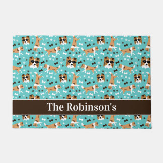 Shelties Shetland Sheepdog Dog Collie Personalised Doormat