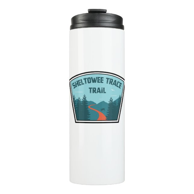 Sheltowee Trace Trail Kentucky Tennessee Thermal Tumbler (Front)
