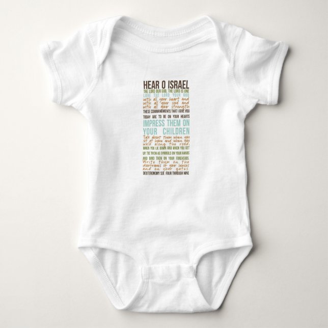 Shema infant baby bodysuit (Front)