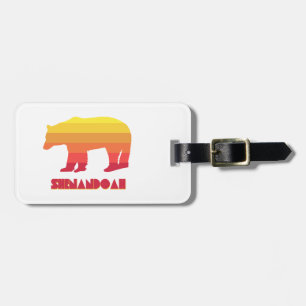 Shenandoah Bear Luggage Tag