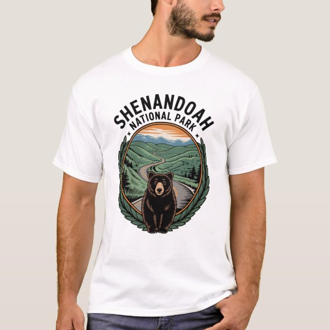 Shenandoah National Park Bear T-Shirt (Front)