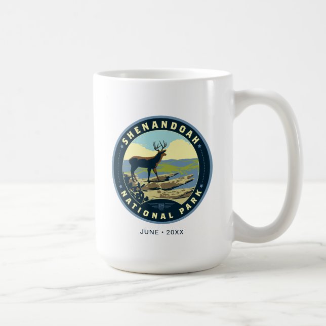Shenandoah National Park Coffee Mug (Right)