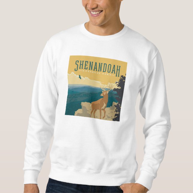 Shenandoah National Park | Deer Sweatshirt (Front)