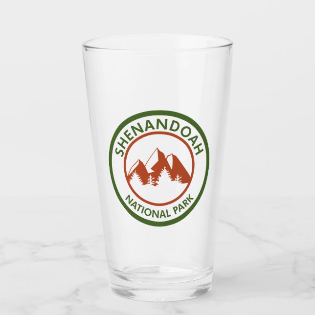 Shenandoah National Park Glass (Front)
