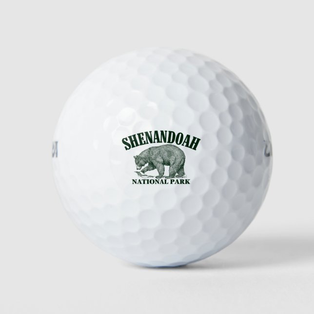 Shenandoah National Park Golf Balls (Front)