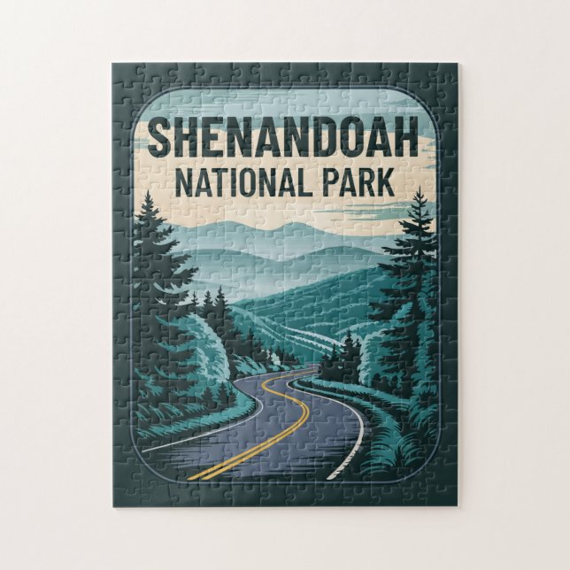 Shenandoah National Park Landscape Jigsaw Puzzle (Vertical)