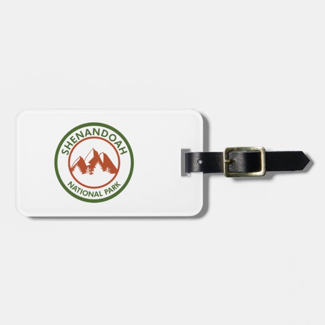 Shenandoah National Park Luggage Tag (Front Horizontal)