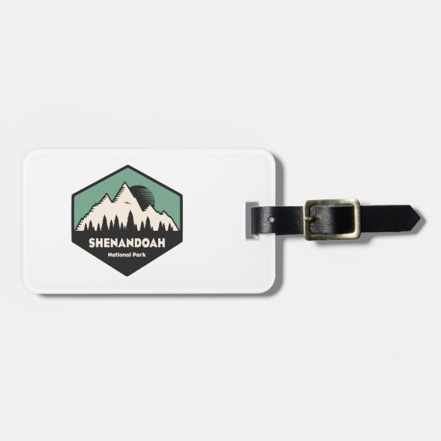 Shenandoah National Park Luggage Tag (Front Horizontal)
