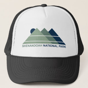 Shenandoah National Park Mountain Sun Trucker Hat