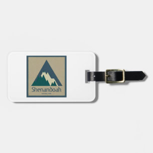 Shenandoah National Park Rustic Luggage Tag