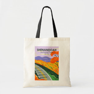 Shenandoah National Park Skyline Drive Virginia  Tote Bag