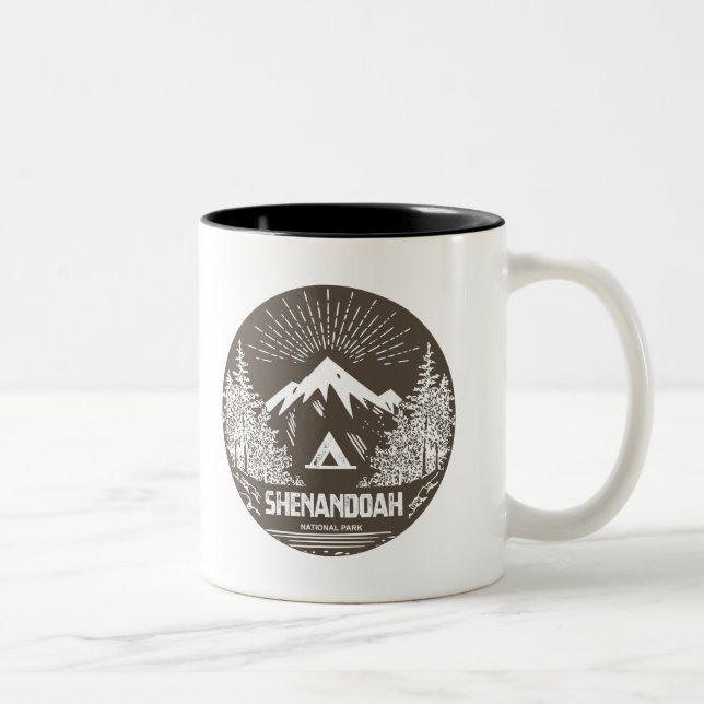 Shenandoah National Park Two-Tone Coffee Mug (Right)