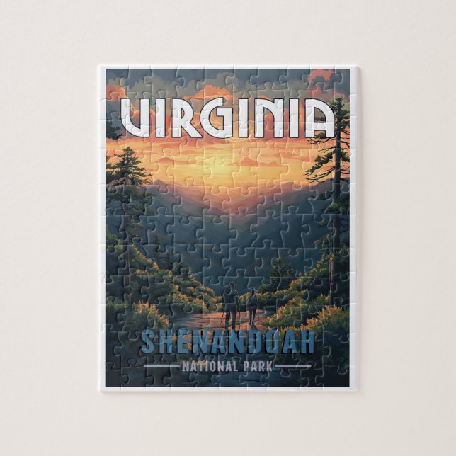 Shenandoah National Park, Virginia  Jigsaw Puzzle (Vertical)