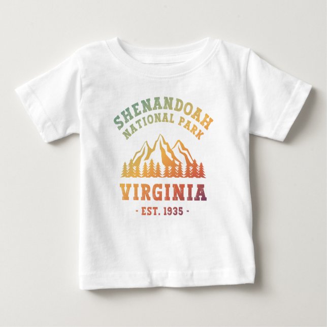 Shenandoah National Park Virginia USA Baby T-Shirt (Front)