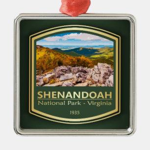 Shenandoah NP (PF1) Metal Tree Decoration