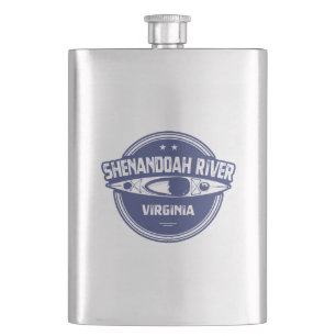 Shenandoah River, Virginia Hip Flask